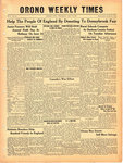 Orono Weekly Times, 15 May 1941