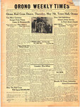 Orono Weekly Times, 7 May 1942