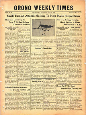 Orono Weekly Times, 21 May 1942