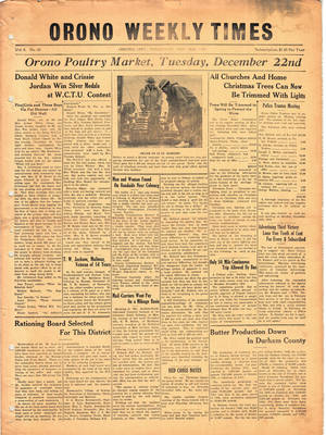 Orono Weekly Times, 26 Nov 1942