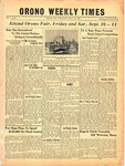 Orono Weekly Times, 9 Sep 1943