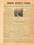 Orono Weekly Times, 2 Dec 1943
