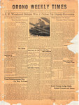 Orono Weekly Times, 4 Jan 1945