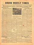Orono Weekly Times, 8 Feb 1945