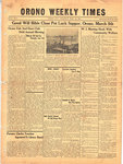 Orono Weekly Times, 1 Mar 1945
