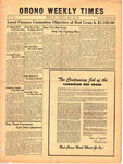 Orono Weekly Times, 15 Mar 1945