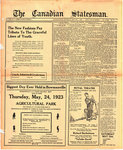 Canadian Statesman (Bowmanville, ON), 17 May 1923