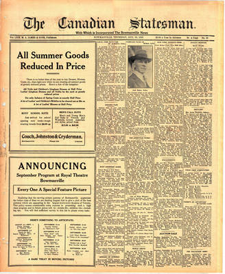 Canadian Statesman (Bowmanville, ON), 30 Aug 1923