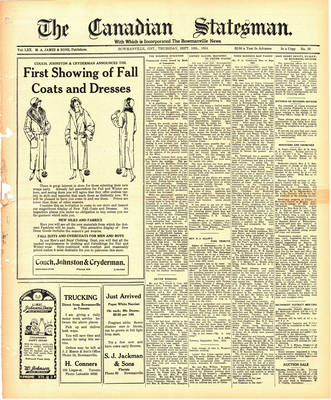 Canadian Statesman (Bowmanville, ON), 18 Sep 1924