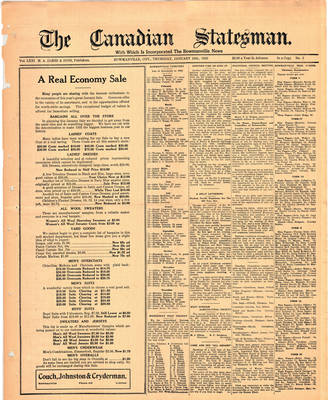 Canadian Statesman (Bowmanville, ON), 15 Jan 1925