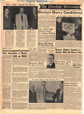 Canadian Statesman (Bowmanville, ON), 25 Oct 1972