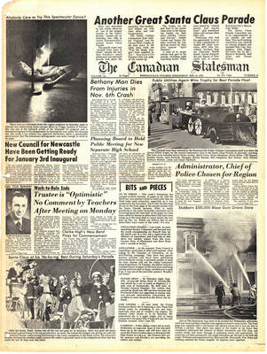 Canadian Statesman (Bowmanville, ON), 21 Nov 1973