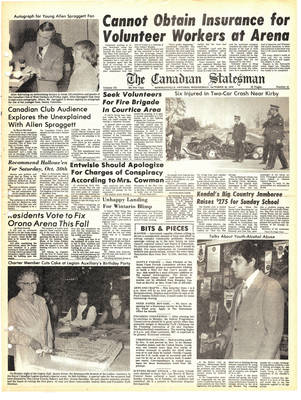 Canadian Statesman (Bowmanville, ON), 20 Oct 1976