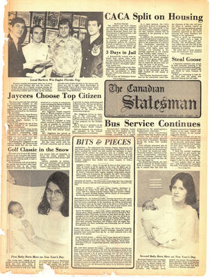 Canadian Statesman (Bowmanville, ON), 4 Jan 1978