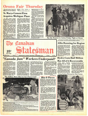 Canadian Statesman (Bowmanville, ON), 6 Sep 1978