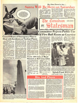 Canadian Statesman (Bowmanville, ON), 14 Nov 1979