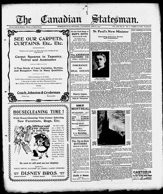 Canadian Statesman (Bowmanville, ON), 8 May 1913