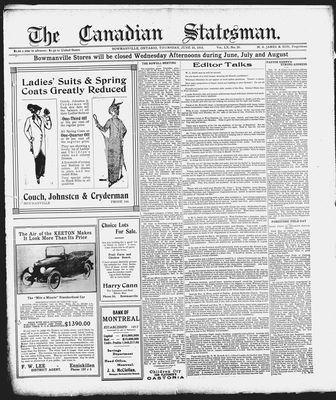 Canadian Statesman (Bowmanville, ON), 25 Jun 1914