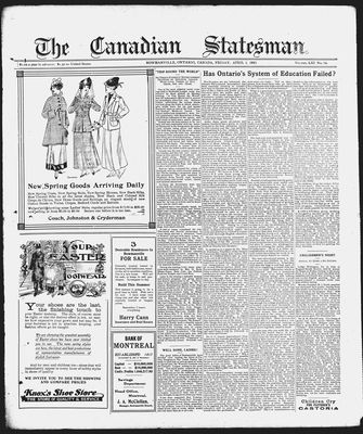 Canadian Statesman (Bowmanville, ON), 1 Apr 1915