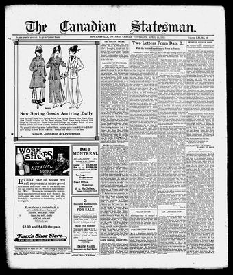 Canadian Statesman (Bowmanville, ON), 15 Apr 1915