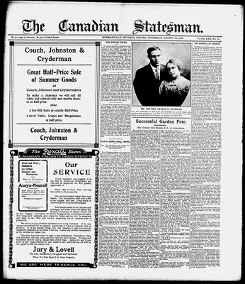 Canadian Statesman (Bowmanville, ON), 24 Aug 1916