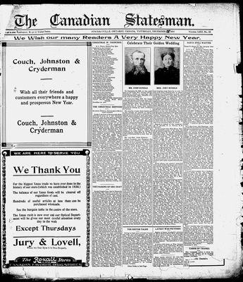 Canadian Statesman (Bowmanville, ON), 28 Dec 1916