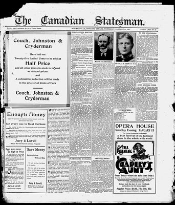 Canadian Statesman (Bowmanville, ON), 11 Jan 1917