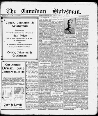 Canadian Statesman (Bowmanville, ON), 18 Jan 1917