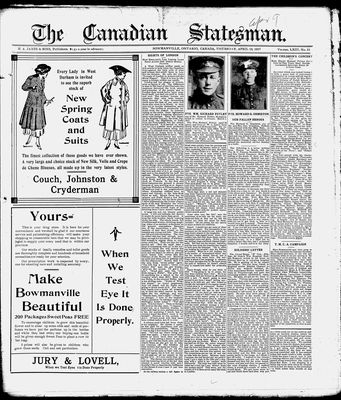 Canadian Statesman (Bowmanville, ON), 12 Apr 1917