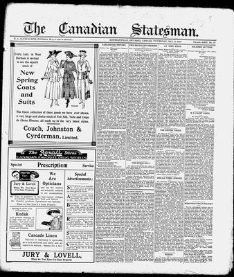 Canadian Statesman (Bowmanville, ON), 10 May 1917