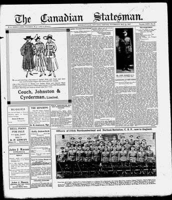 Canadian Statesman (Bowmanville, ON), 24 May 1917