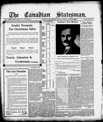 Canadian Statesman (Bowmanville, ON), 20 Dec 1917