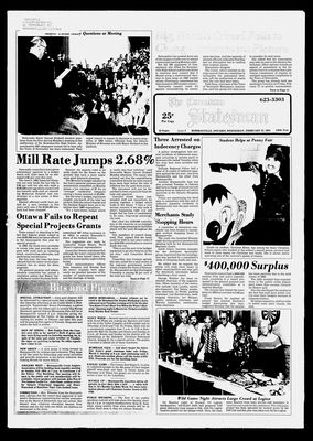 Canadian Statesman (Bowmanville, ON), 22 Feb 1984