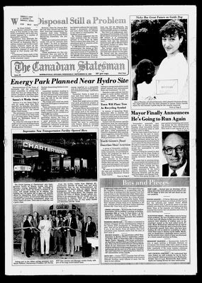 Canadian Statesman (Bowmanville, ON), 25 Sep 1985