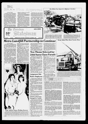 Canadian Statesman (Bowmanville, ON), 2 Oct 1985