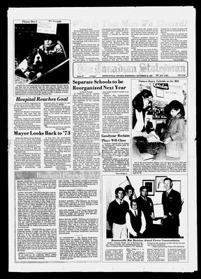 Canadian Statesman (Bowmanville, ON), 20 Nov 1985