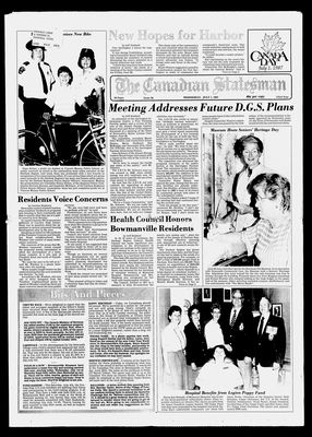 Canadian Statesman (Bowmanville, ON), 1 Jul 1987