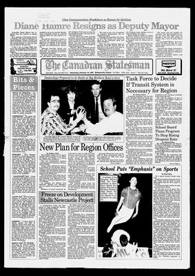 Canadian Statesman (Bowmanville, ON), 14 Feb 1990