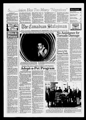 Canadian Statesman (Bowmanville, ON), 6 Feb 1991