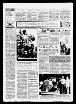 Canadian Statesman (Bowmanville, ON), 14 Aug 1991