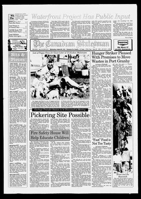 Canadian Statesman (Bowmanville, ON), 28 Aug 1991