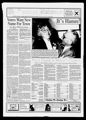 Canadian Statesman (Bowmanville, ON), 13 Nov 1991