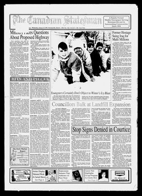 Canadian Statesman (Bowmanville, ON), 22 Jan 1992