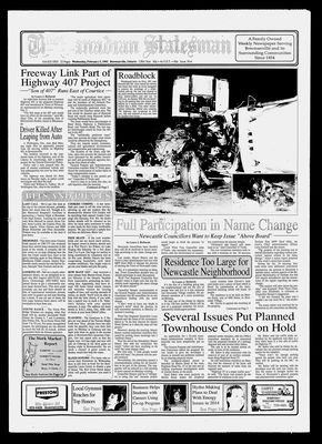 Canadian Statesman (Bowmanville, ON), 5 Feb 1992