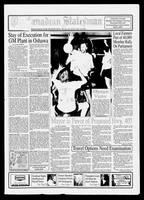 Canadian Statesman (Bowmanville, ON), 26 Feb 1992