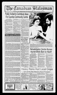 Canadian Statesman (Bowmanville, ON), 5 Aug 1992