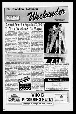 Canadian Statesman (Bowmanville, ON), 16 Jan 1993