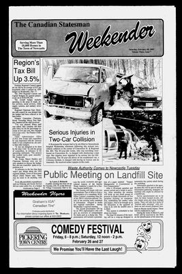 Canadian Statesman (Bowmanville, ON), 20 Feb 1993