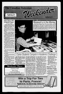 Canadian Statesman (Bowmanville, ON), 3 Apr 1993