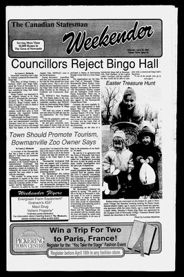 Canadian Statesman (Bowmanville, ON), 10 Apr 1993